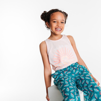 Avis Débardeur motif à sequins rose fille OKAIDI 1