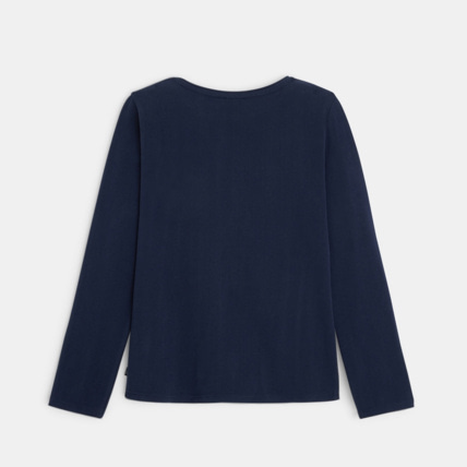 Avis T-shirt à motif animal bleu fille OKAIDI 4