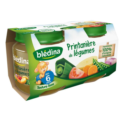 Avis Pot Printanière de légumes 2x130g Blédina 1