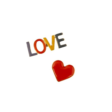 Avis Set de 2 pin's Love Collection GLOBAL AFFAIRS 1