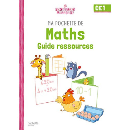 Avis Ma pochette de maths CE1 - Les Pochettes Ateliers - Guide ressources - Ed. 2021 Hachette Éducation 1