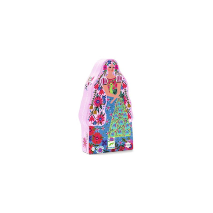 Avis Puzzle silhouette La princesse et son paon DJECO 1