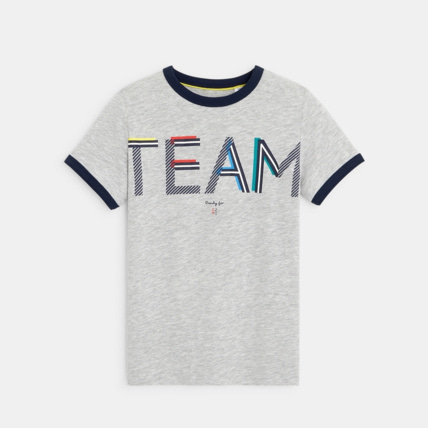 Avis T-shirt des supporteurs gris garçon OKAIDI 1