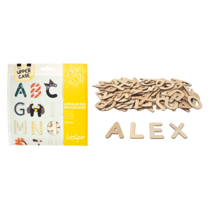 Avis Lettres En Bois - Majuscules LOOLIPO 1