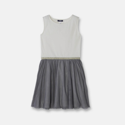 Avis Robe ballerine et sweat blanches fille OKAIDI 2