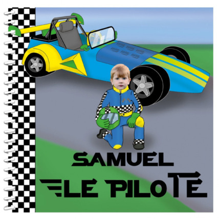 Avis Livre personnalisé pour enfant : Pilote de course MON LIVRE PERSONNALISABLE 1