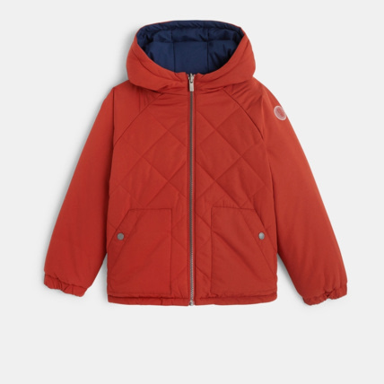 Blouson doudoune reversible orange garcon OKAIDI Comparateur Avis Prix