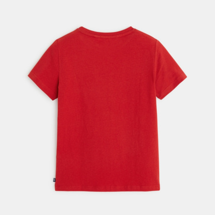 Avis T-shirt manches courtes à message rouge garçon OKAIDI 4