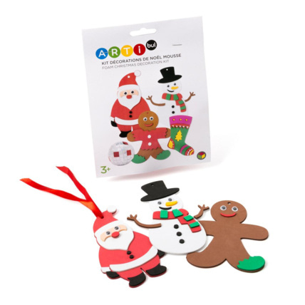 Avis Kit 5 ornements de Noël mousse Oxybul 1