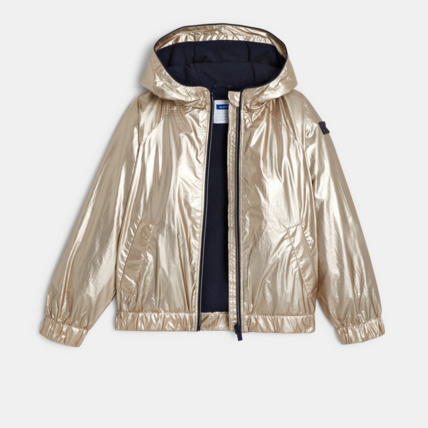 Avis Blouson à effet métallisé jaune fille OKAIDI 2