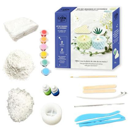 Avis Kit Diy bougies et poteries CRÉA & CIE 1