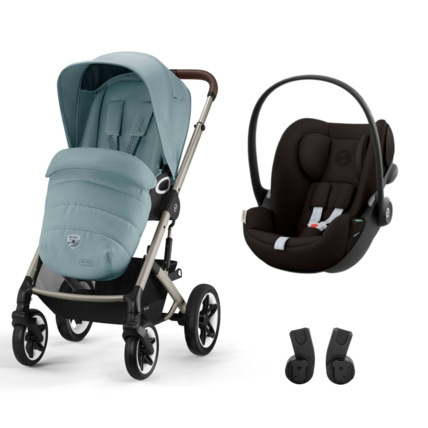Avis Poussette Duo Talos S Lux 2 + Siège auto Cloud g i-Size CYBEX 2