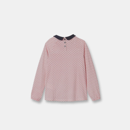 Avis T-shirt col Claudine rose fille OKAIDI 2