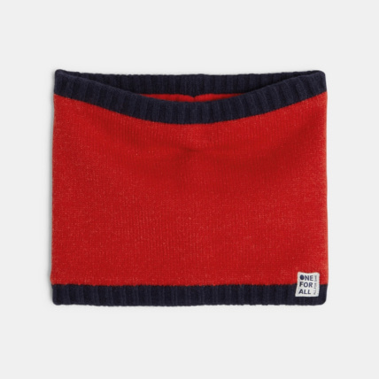 Avis Snood en tricot mixte rouge OKAIDI 1