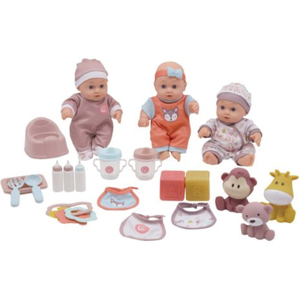 Avis Poupons Les Triples CERISE ET CAPUCINE 1