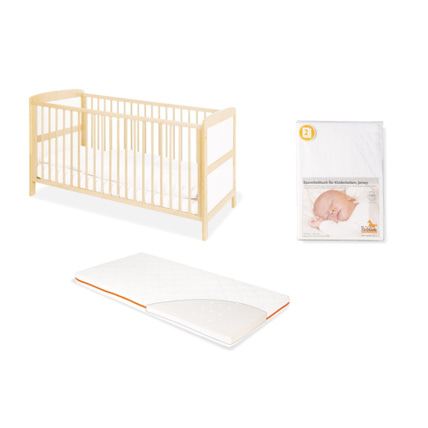Avis ‌Lit bebé évolutif Florian, matelas Luna Up et draps housse PINOLINO 1