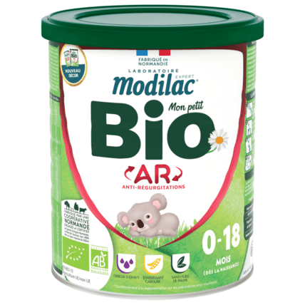 Avis Lait Bio AR (0-18 mois) Modilac 1
