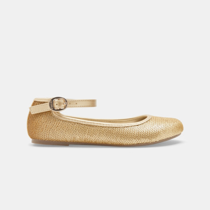Avis Ballerine à sequins dorés jaunes fille OKAIDI 2