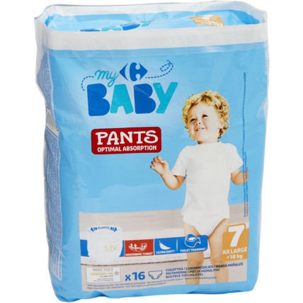 Avis Couches Pants MY CARREFOUR BABY 9