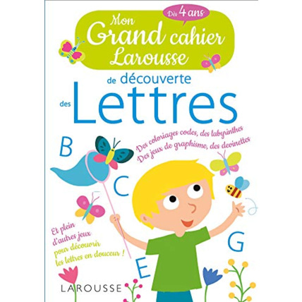 Avis Mon grand cahier Larousse de découverte des LETTRES LAROUSSE 1