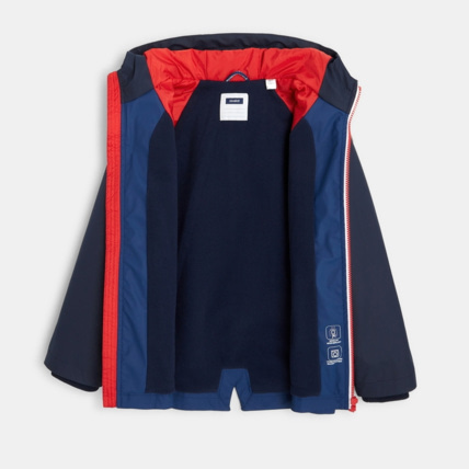 Avis Ciré zippé déperlant et doublé bleu garçon OKAIDI 3