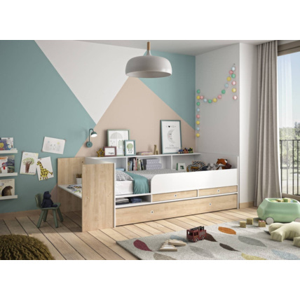 Avis Lit gigogne avec rangement et bureau TIMO NATEO CONCEPT 1