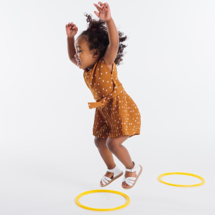 Avis Combishort plissé à pois bébé fille OBAÏBI 2