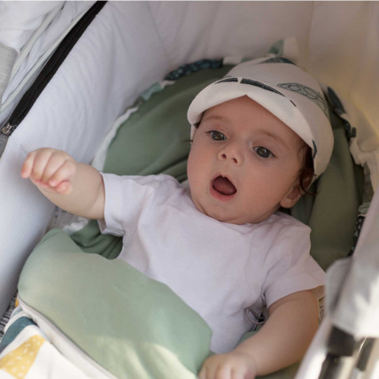 Avis Casquette bandana bébé en bambou, ELODIE Sevira Kids 4