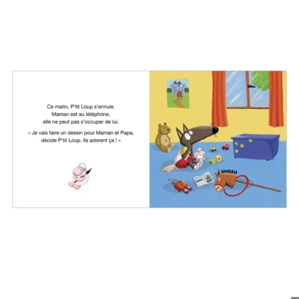 Avis Livre P'tit loup fait des bêtises EDITIONS AUZOU 2