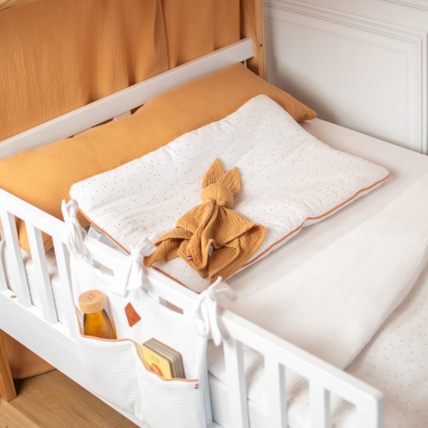 Avis Housse en gaze de coton pour traversin plat, Jeanne Sevira Kids 4