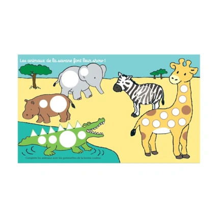 Avis Livre T'choupi Mes gommettes les animaux NATHAN 4