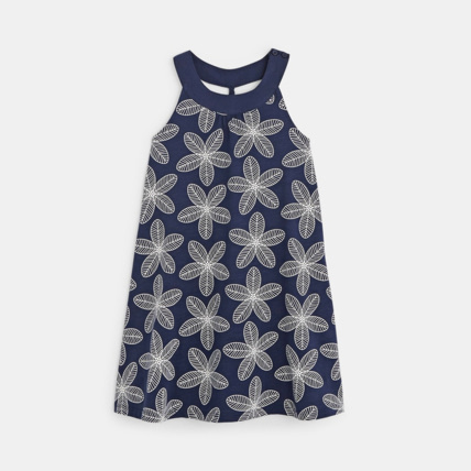 Avis Robe col collier bleue fille OKAIDI 1