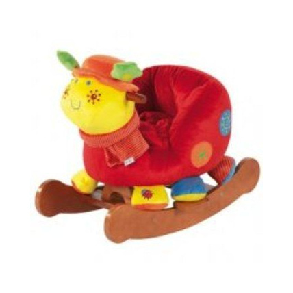 Coccinelle a bascule en on sale bois