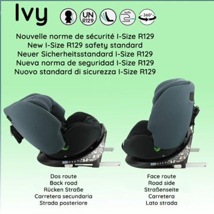 Avis Siège auto IVY pivotant 360° I-Size Nania 4