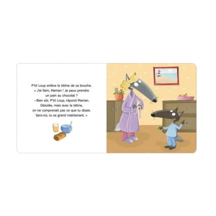 Avis Livre P'tit loup n'a plus besoin de tétine EDITIONS AUZOU 2