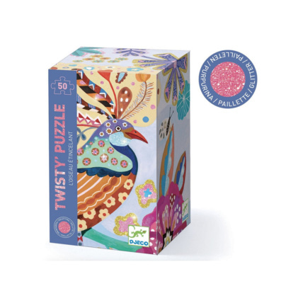 Avis Puzzle l'oiseau étincelant Wizzy DJECO 1