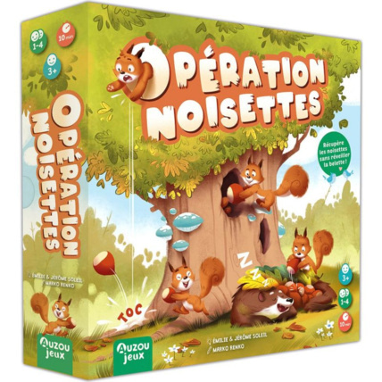 Avis Jeu de société Opération noisettes EDITIONS AUZOU 1