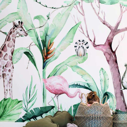 Avis Papier peint Nº99 - Jungle Tropicale WELLPAPERS 1
