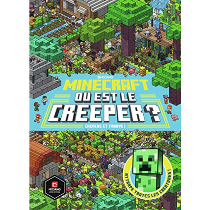 Avis Livre Minecraft : Ou Est Le Creeper ? Cherche Et Trouve GALLIMARD JEUNESSE 1