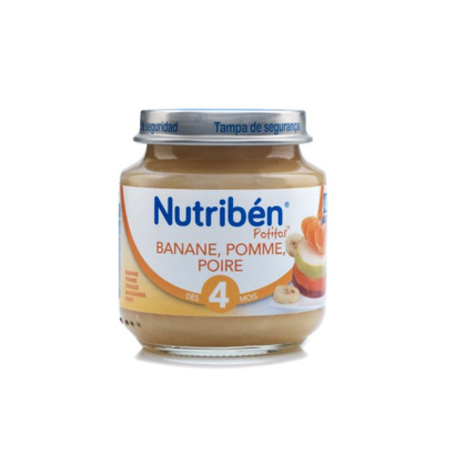 Avis Potito banane pomme poire 130g Nutribén ® 1