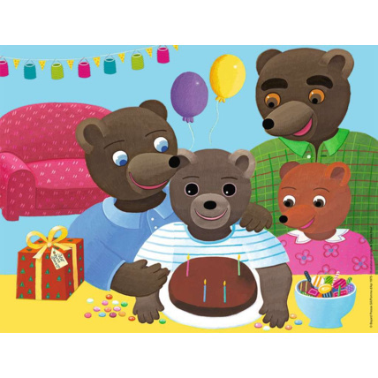 Avis Puzzle L'anniversaire de Petit Ours Brun - de 4 ans RAVENSBURGER 2
