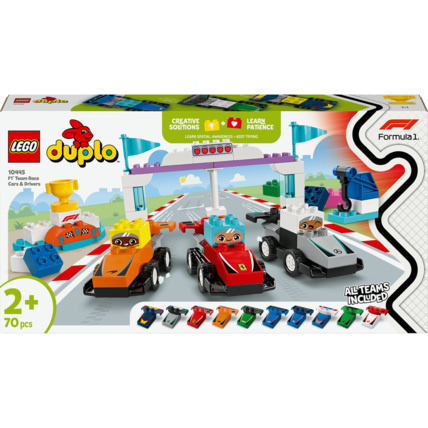 Avis Voitures de course et pilotes Duplo LEGO 1