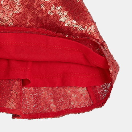 Avis Robe à sequins rouge fille OKAIDI 4