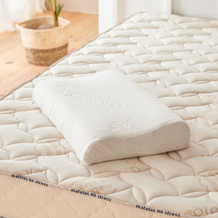 Avis Oreiller ergnomique latex en fibres de bambou Matelas No Stress 1