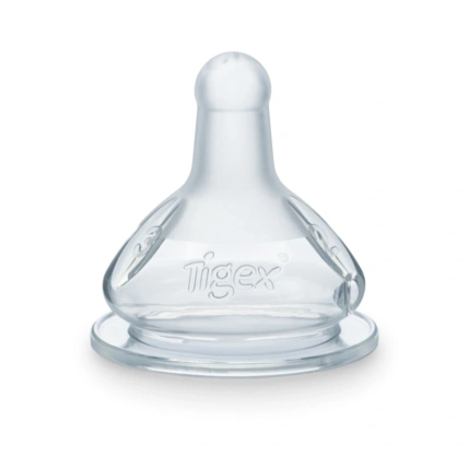 Avis Tétines rondes base large 3 VITESSES silicone Tigex 4