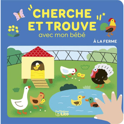Avis Cherche et trouve avec mon bébé - à la ferme Éditions Lito 1