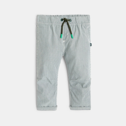Avis Pantalon modulable rayé OBAÏBI 1