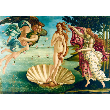 Avis Puzzle Botticelli - The birth of Venus, 1485 BLUEBIRD PUZZLE 1