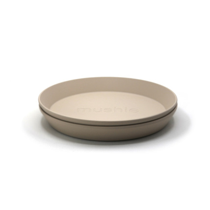 Avis Set de 2 assiettes rondes Vanille MUSHIE 1