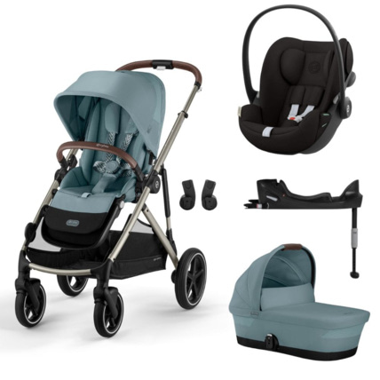 Avis Poussette trio Gazelle s + siège auto cloud G I-size + nacelle s + base g CYBEX 6